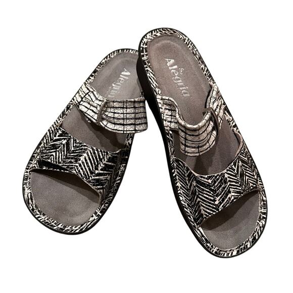 New! Alegria by PG Lite Karmen Unity Comfort Adjustable Slide Sandals 8.5 US - Picture 1 of 10